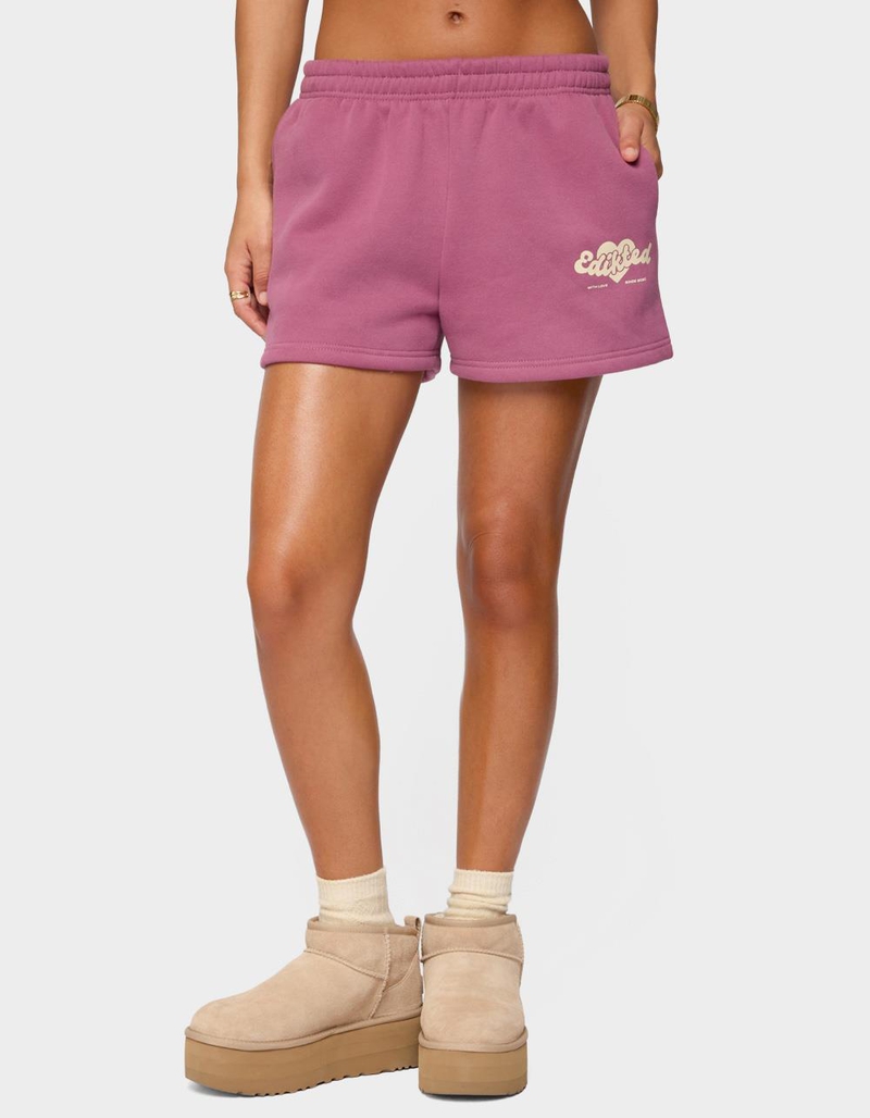 EDIKTED We're Edikted Sweat Shorts image number 0