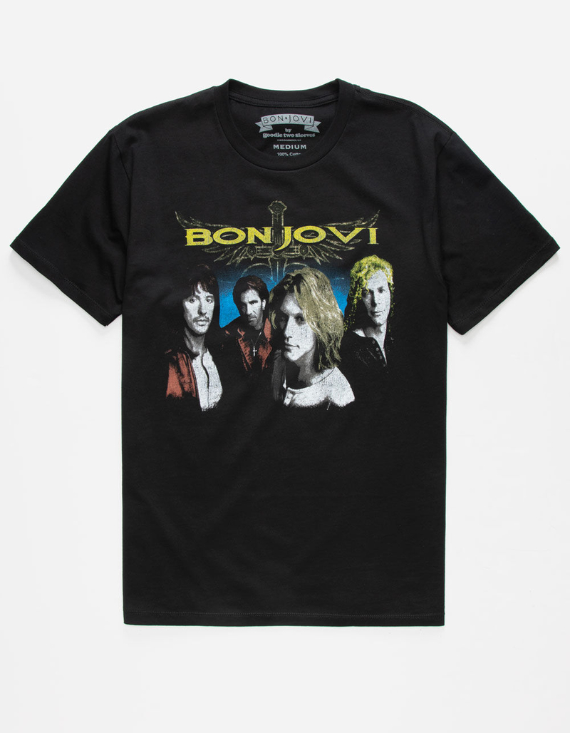 HOLD THIS Bon Jovi 90's Jovi Mens T-Shirt image number 0