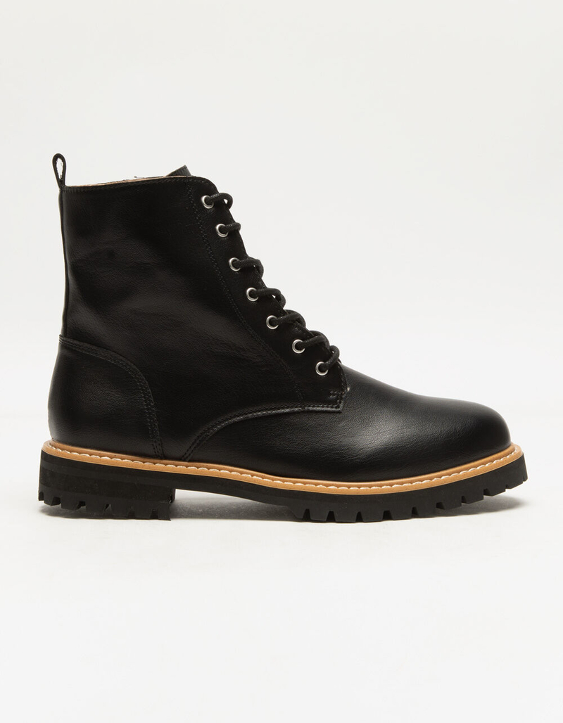 OASIS SOCIETY Womens Lace up Combat Boots image number 1