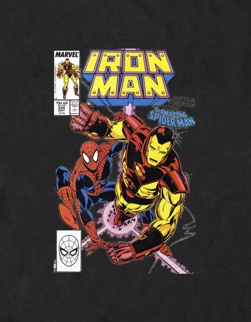 IRON MAN Spider-Man Unisex Tee image number 1
