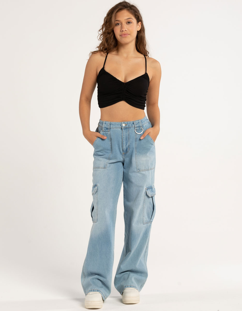 RSQ Womens Cinch Front Cami image number 3