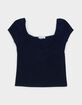 RSQ Girls Butter Soft Cinch Top image number 1