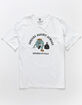 VISSLA Surfers Against Sewage Mens White T-Shirt image number 1