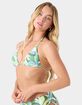 ROXY Surf Break Mini Tiki Triangle Womens Bikini Top image number 2
