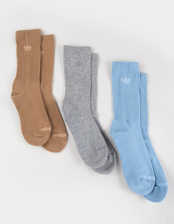 ADIDAS Originals 3 Pack Trefoil Crew Socks Primary Image