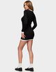 EDIKTED Norah Contrast Layered Mini Dress image number 4