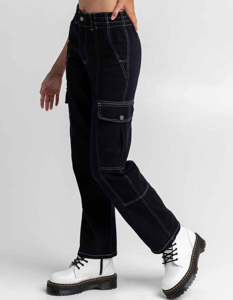 RSQ Womens Stitch Cargo Pants image number 2