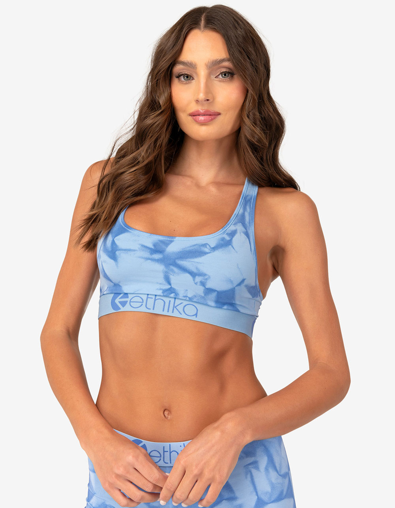 ETHIKA Blue Bell Wash Sports Bra image number 0