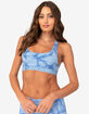ETHIKA Blue Bell Wash Sports Bra image number 1