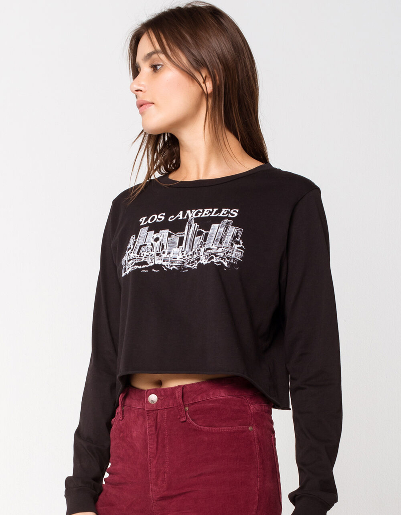 FULL TILT Los Angeles Skyline Womens Tee image number 1