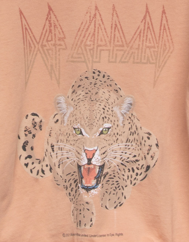 VINYL ICONS Def Leppard Girls Crop Tee image number 1