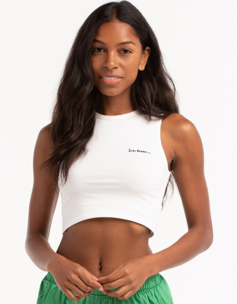 IETS FRANS Super Crop Clean Womens Tank Top image number 0