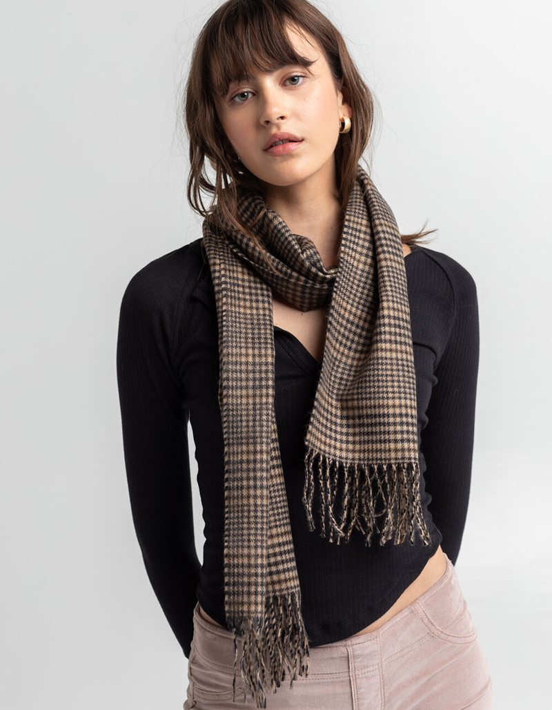 SOFTER THAN CASHMERE Plaid Scarf image number 1