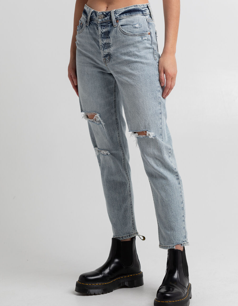 DAZE DENIM The Original Womens High Rise Mom Jeans image number 2