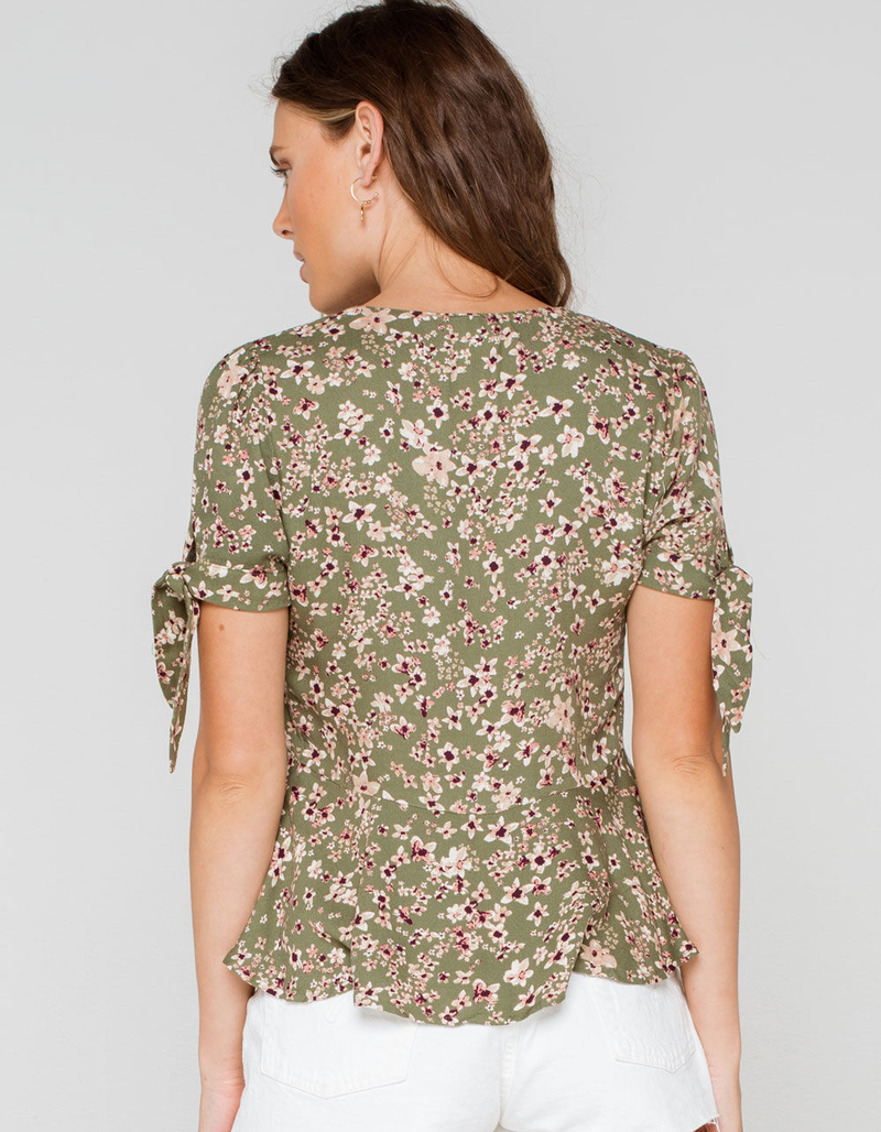 DRESS FORUM Button Front Womens Top image number 2