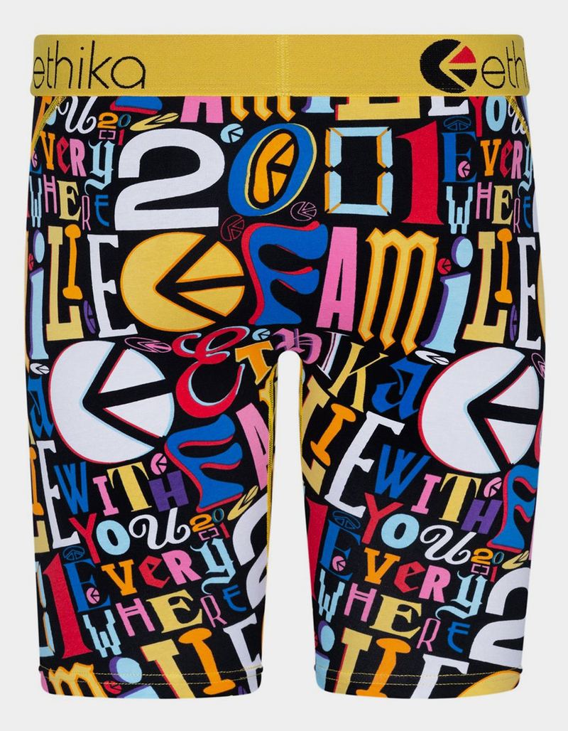 ETHIKA Type Crazy Staple Mens Boxer Briefs image number 2