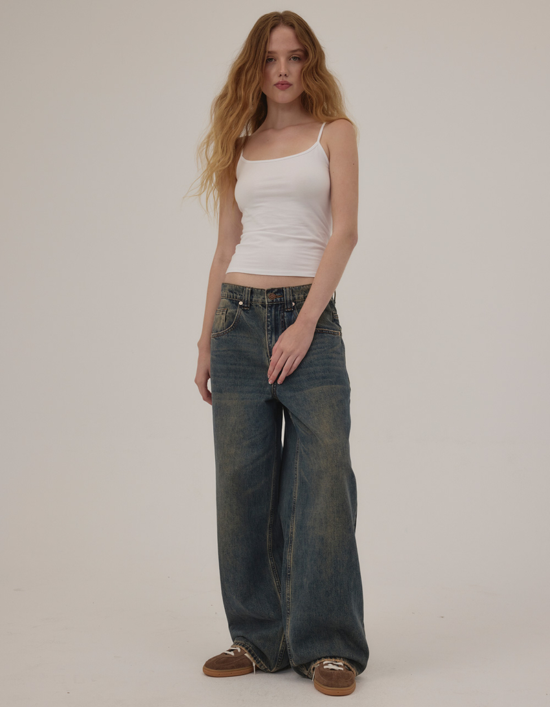 RSQ Womens Low Rise Ultra Baggy Jeans image number 5