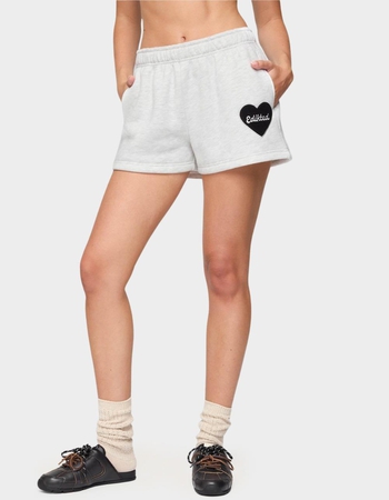 EDIKTED Big Love Edikted Sweat Shorts Primary Image