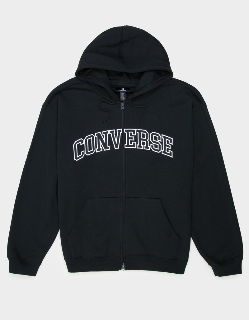 CONVERSE Retro Mens Zip-Up Hoodie image number 0