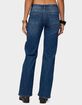 EDIKTED Studded Low Rise Straight Leg Jeans image number 3