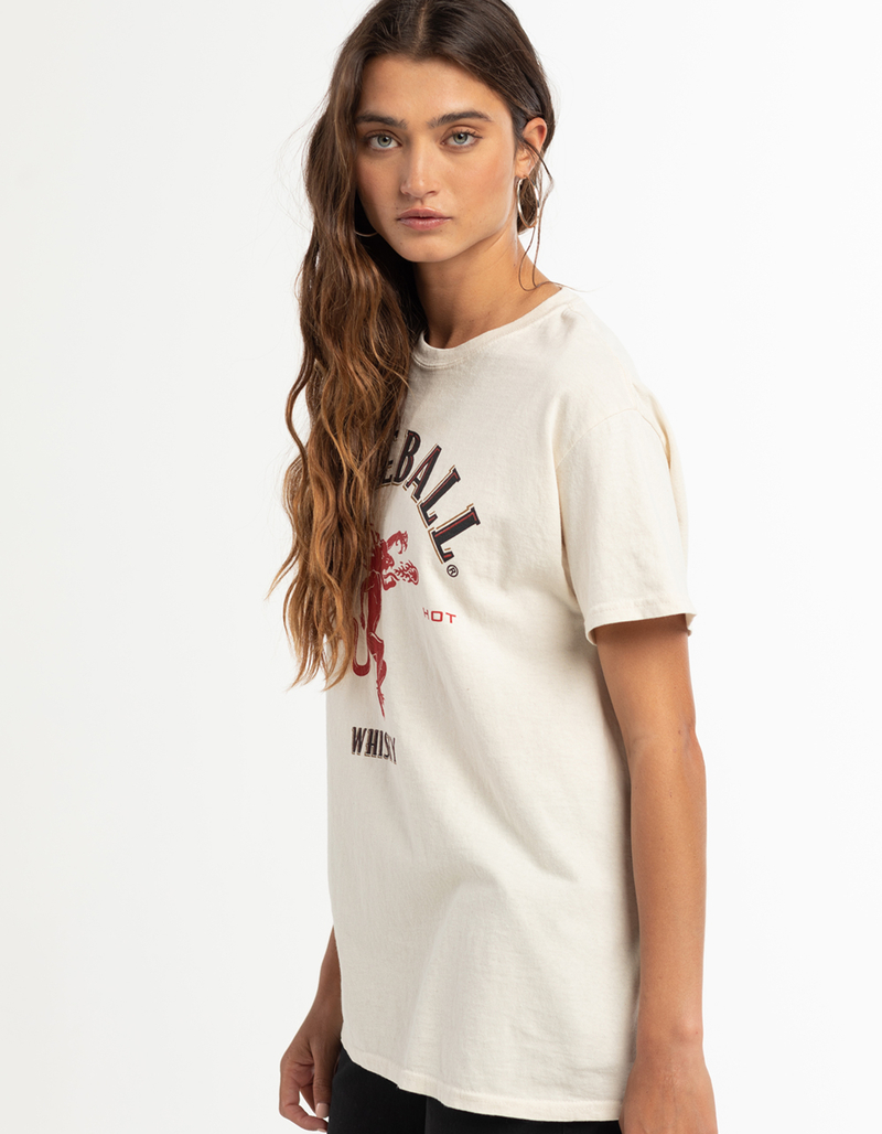 RIPPLE JUNCTION Fireball Womens Oversized Tee image number 1