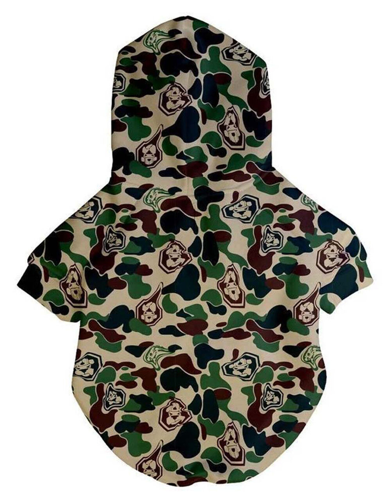 FRESH PAWZ Hype Camo Pet Hoodie image number 0