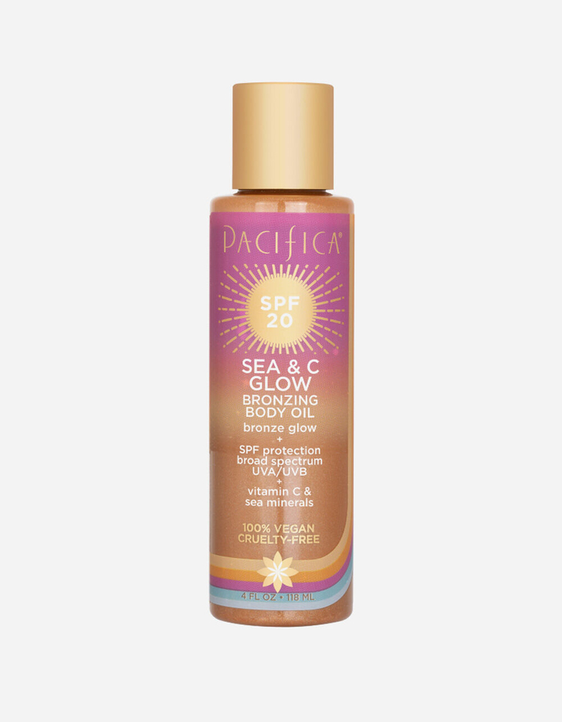 PACIFICA Sea & C SPF 20 Glow Bronzing Body Oil image number 0