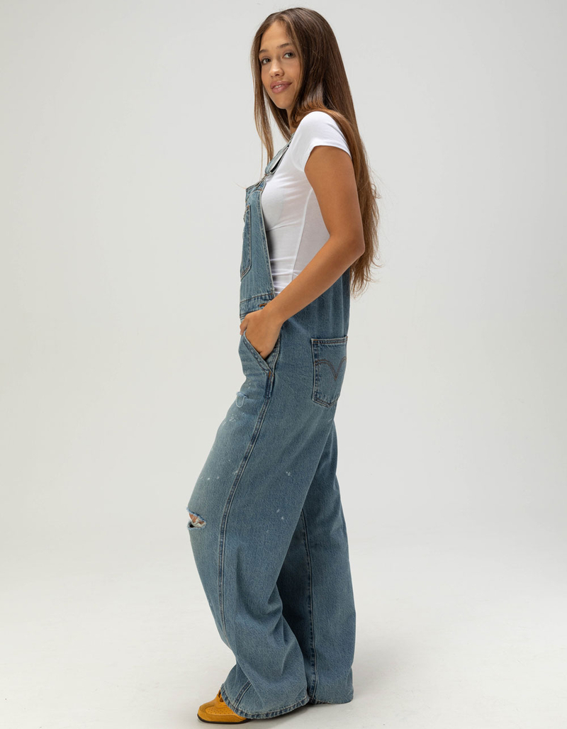 LEVI'S Premium Baggy Womens Overalls - Hi And Welcome image number 1