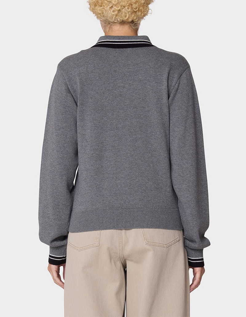 OBEY Goalie Polo Womens Sweater image number 2