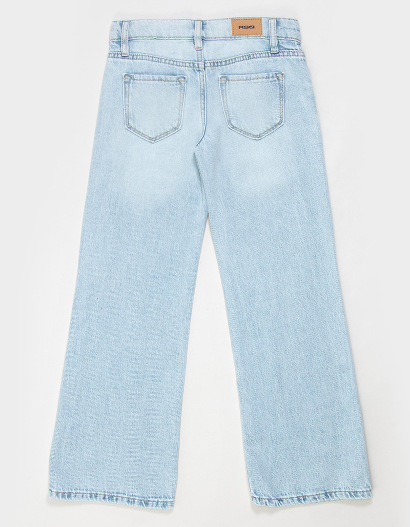 RSQ Girls Low Rise Wide Leg Jeans image number 1