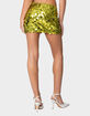 EDIKTED Sabina Low-Rise Sequin Mini Skirt image number 5