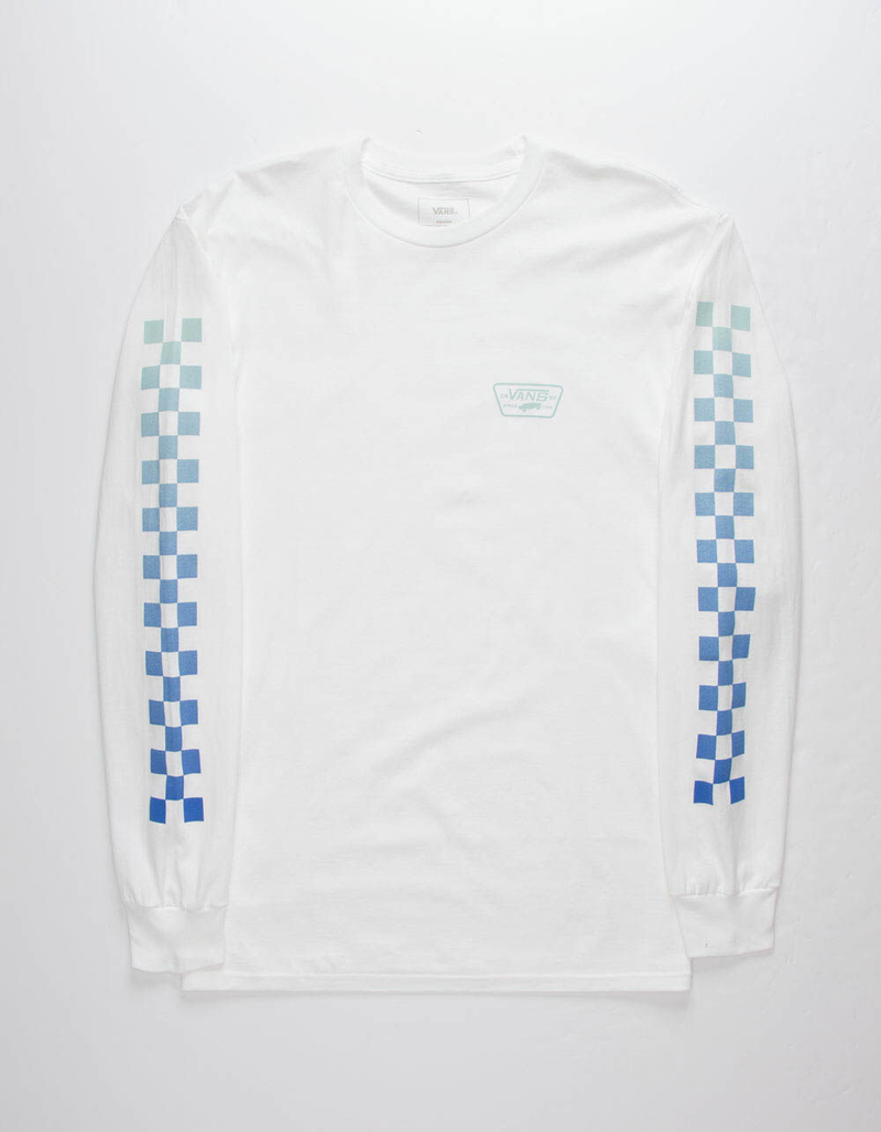 VANS Full Patch Gradient White Mens T-Shirt image number 1