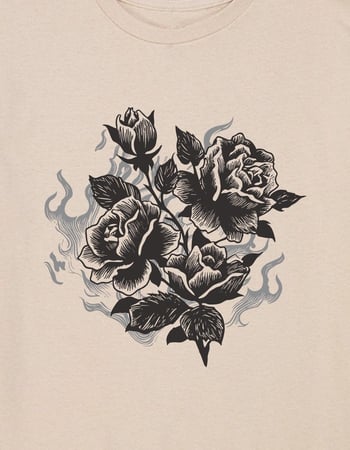 ROSE Flames Unisex Kids Tee Alternative Image