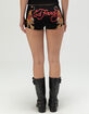 ED HARDY Tiger Womens Mini Shorts image number 2