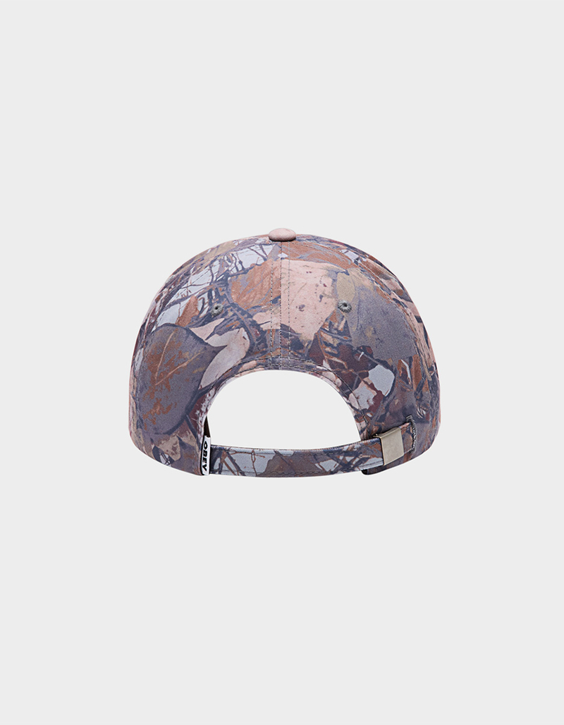 OBEY Delta 5 Panel Strapback Hat image number 1