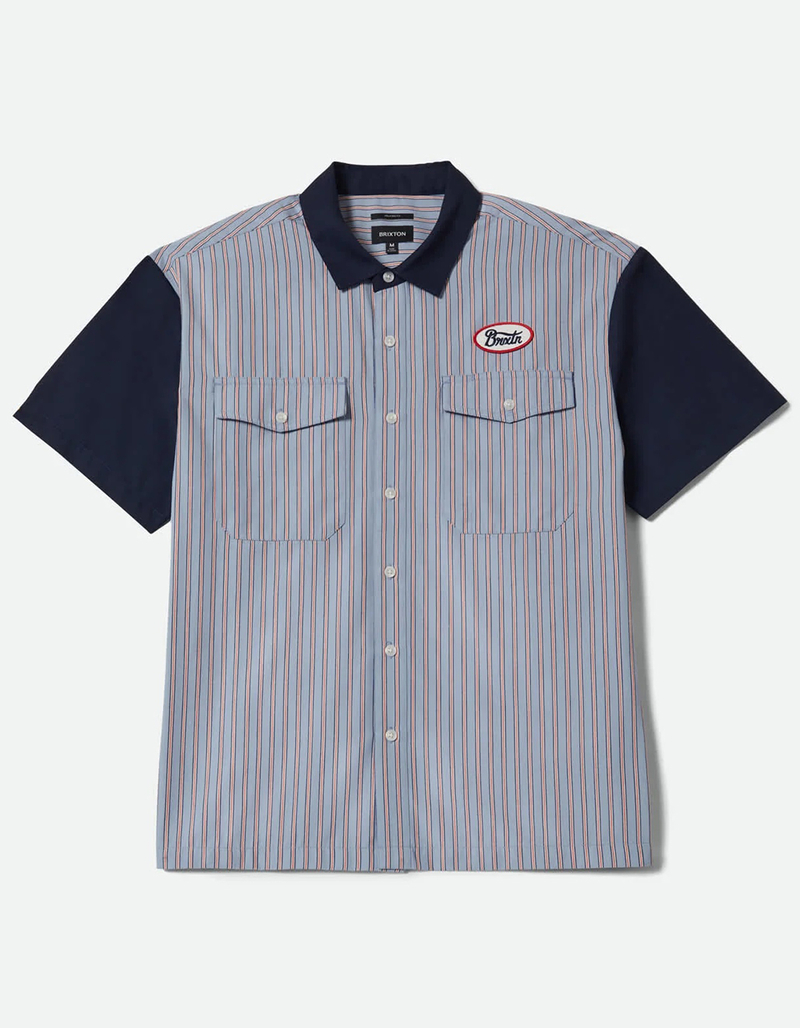 BRIXTON Builders Olson Mens Button Up Shirt image number 0