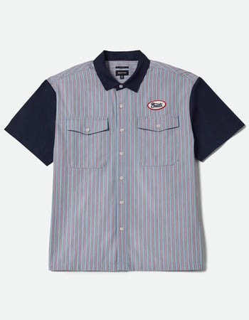 BRIXTON Builders Olson Mens Button Up Shirt Primary Image