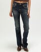 TRUE RELIGION Becca Mid Rise Super T Womens Bootcut Jeans image number 3