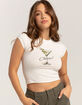 RSQ Womens Cheers Baby Tee image number 1