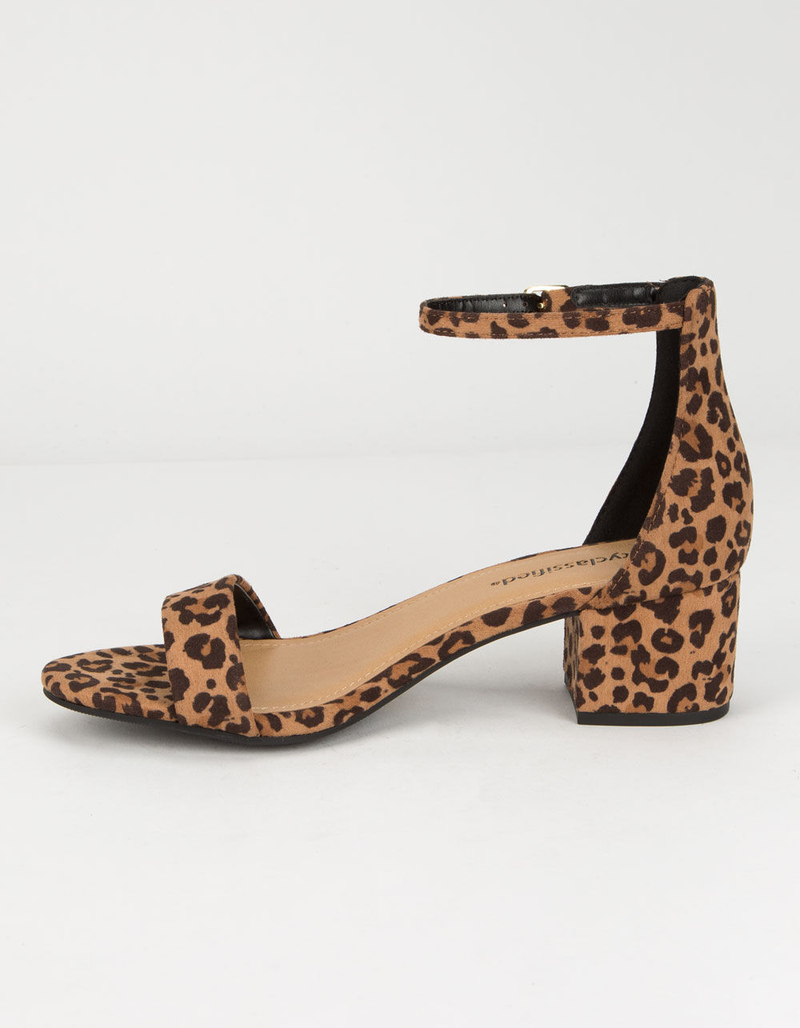 CITY CLASSIFIED Weekend Cheetah Womens Heeled Sandals image number 2