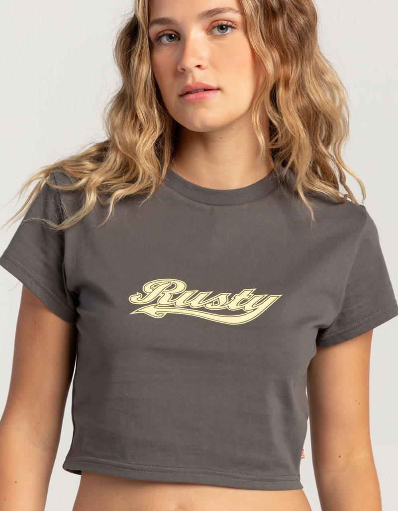 RUSTY Norty Womens Baby Tee image number 3