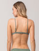 DAMSEL Ribbed Triangle Bikini Top image number 3