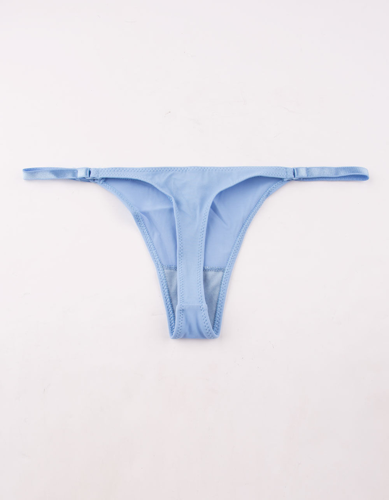 FULL TILT Basic Micro Periwinkle Thong image number 1
