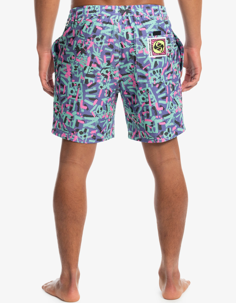 QUIKSILVER x Stranger Things 1986 Mens Volley Shorts image number 6
