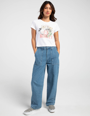 HURLEY Highland Tropics Womens Baby Tee Alternative Image