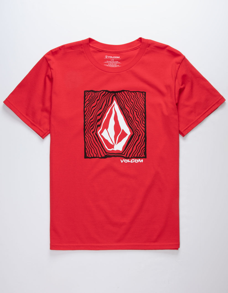 VOLCOM Zapper Red Boys T-Shirt image number 0