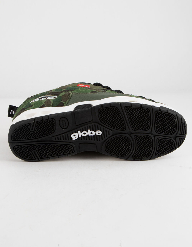 GLOBE CT-IV Classic Green Camo & White Womens Shoes image number 5