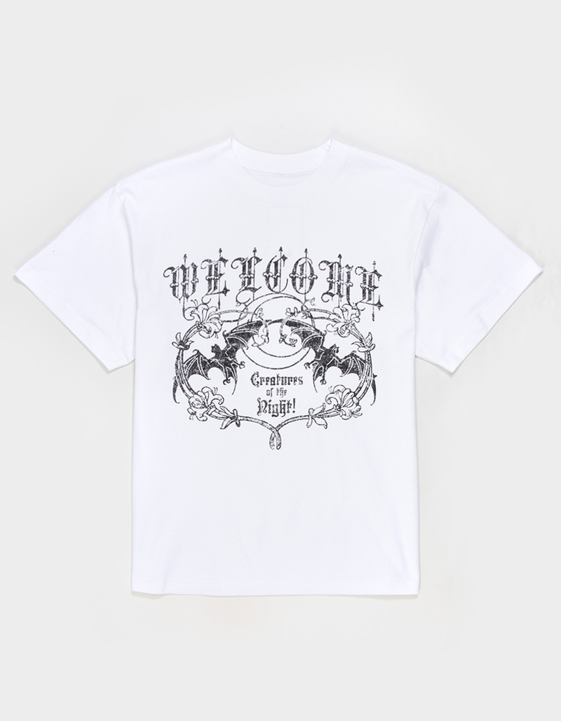 WELCOME SKATEBOARDS Night Creature Mens Boxy Tee image number 0