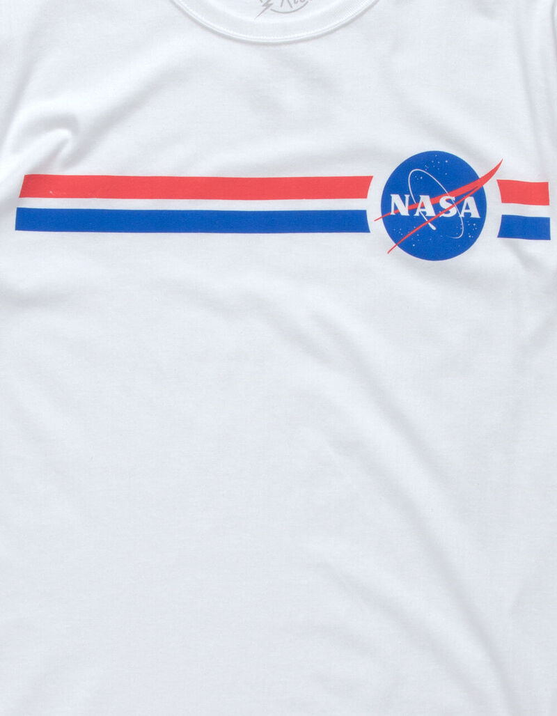 NEON RIOT NASA Mens T-Shirt - WHITE - 333792150