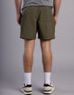 RSQ Mens 6" Nylon Shorts image number 6